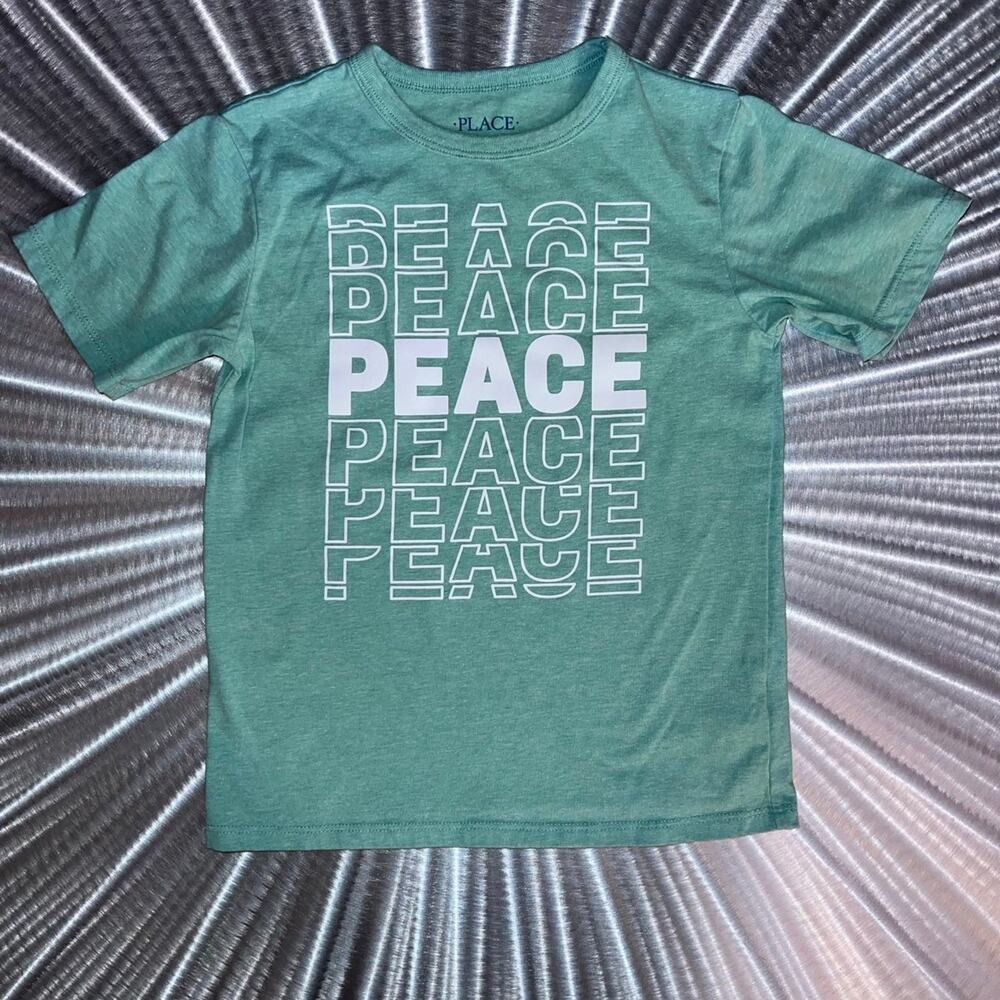 Peace Children’s Place Kids T-shirt Graphic Tee - Size: S (5/6) Great Condition